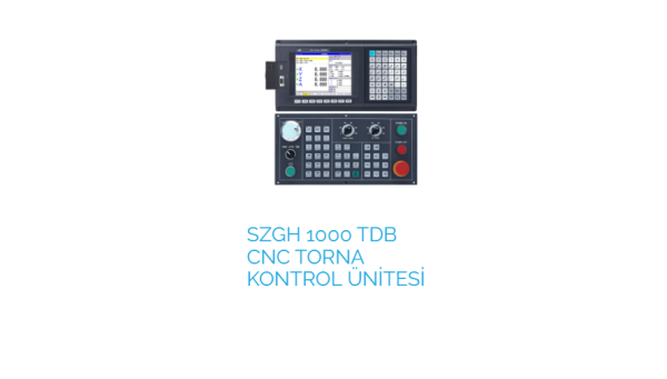 SZGH 1000 TDB TORNA KONTROL ÜNİTESİ